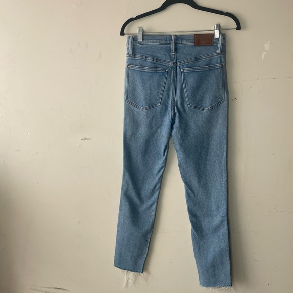Madewell Women's 10" High-Rise Skinny Jeans in Hamden Wash Size 28 AF685 - Picture 5 of 15